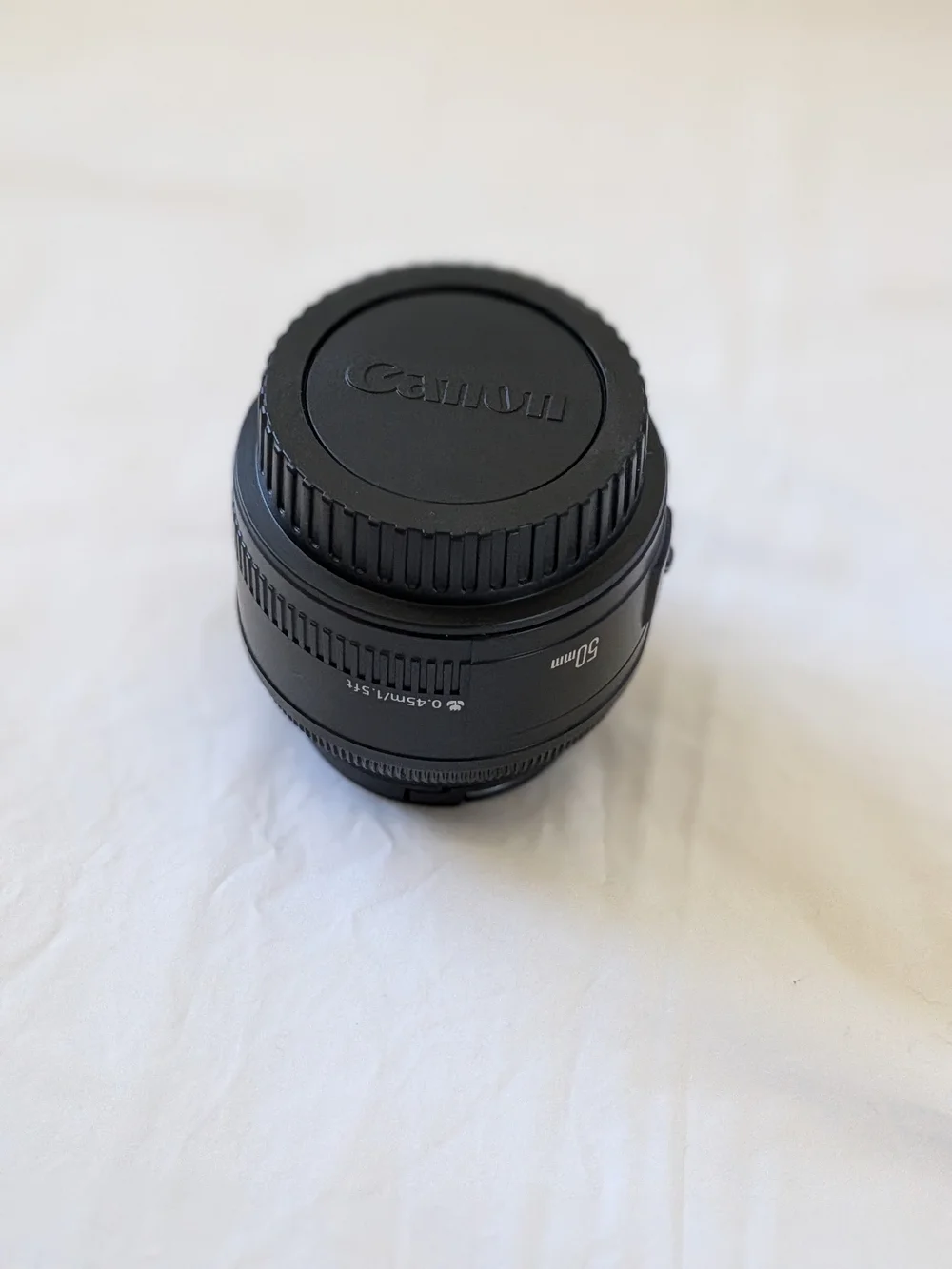 Canon 50mm f/1.8 II Camera Lens - Black